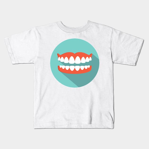 dentist Kids T-Shirt by Mdath